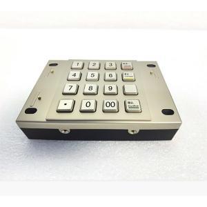 Quality USB RS232 ATM Machine Encrypted Metal Pin Pad 16 Key Keypad for sale