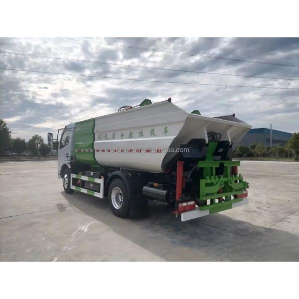 Energy Type Pure Electric 4*2 Municipal Sanitation Garbage Sorting Truck For Waste Management