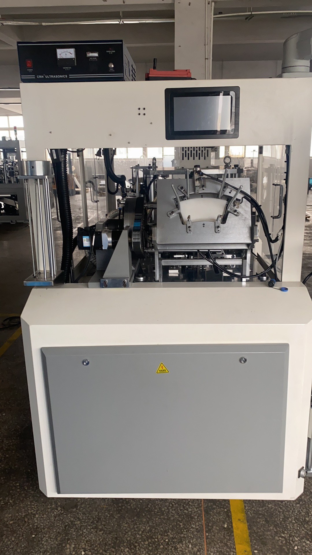 PLC System 160 pcs/min Single Wall Ice Cream Paper Cup Making Machines