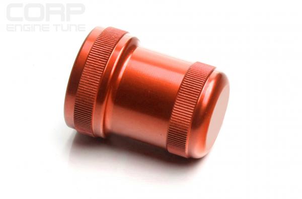 Buy Custom CNC lathe turning Aluminum 6061-T651 part with knurling, colorful oxide finish at wholesale prices