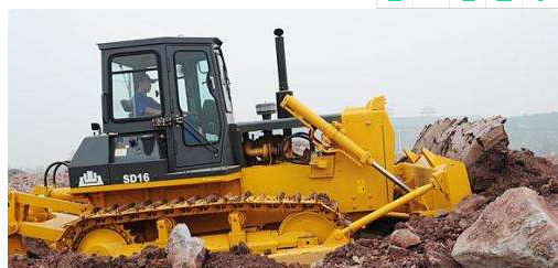 SD13 130hp Shantui Bulldozer SSHANGCHAI D6114ZG4B Water Cooled / Small Dozer