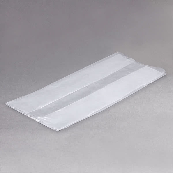 Plastic Commercial Food Bags 12" X 8" X 30" LDPE Material Clear Colour