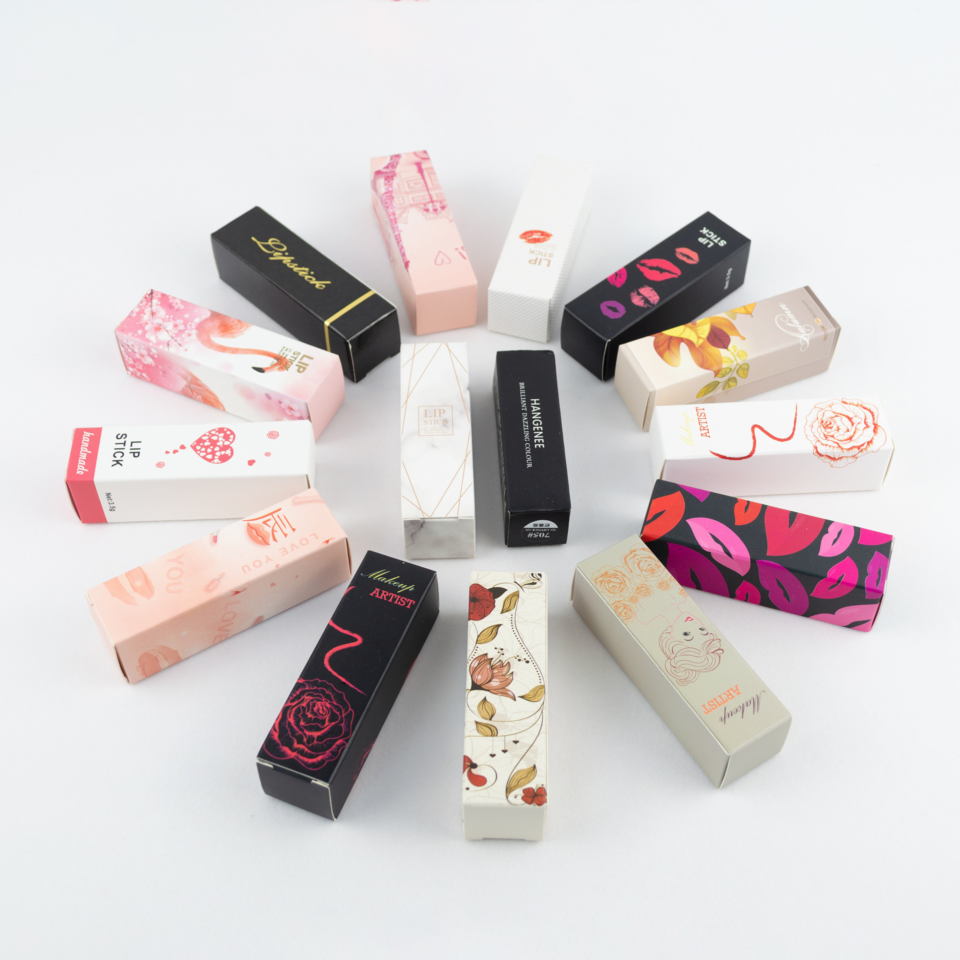 Full-Automatic Production Line Reverse Tuck End Cosmetic Box with Pantone Color