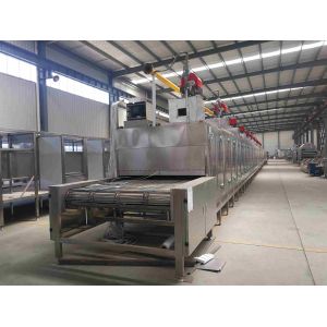 Continuous Peanut Roaster Groundnut Processing Machine Long Service Life