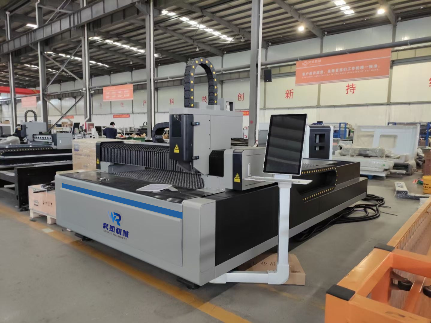 Quality CYPCUT Control Fiber Laser Metal Cutting Machine 8M/Min for sale