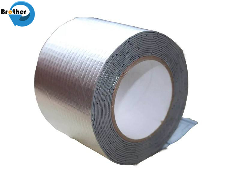 House Leakage Repairing Tape Aluminum Foil Butyl Self Adhesive Waterproof Tape Joint Tape Flex