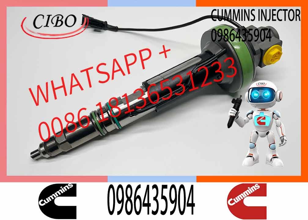 NINE Brand High Performance Diesel Injector 0986435904 Common Rail Injector 0 986 435 904