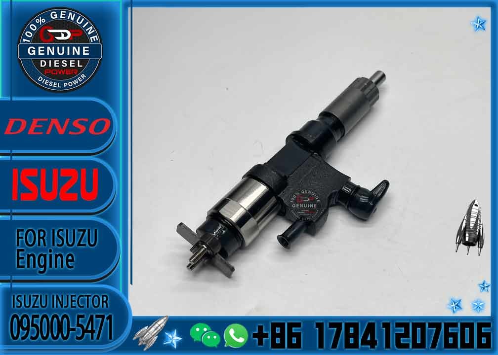 High Quality New Diesel Common Rail Fuel Injector 095000-5471 For ISUZU 4HK1/6HK1