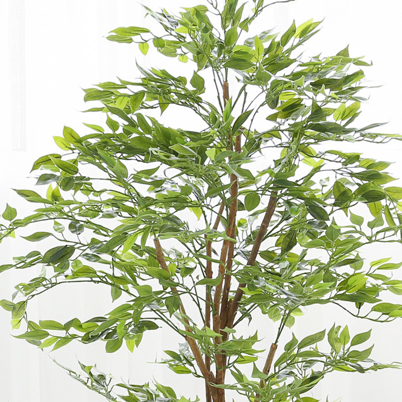 Simulated Fake Potted Tree Ficus Landing Plant Home Furnishings Decoration