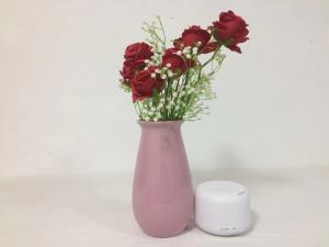 Quality Professional House Ultrasonic Essential Oil Diffuser / Pink Electric Air Freshener For Home for sale