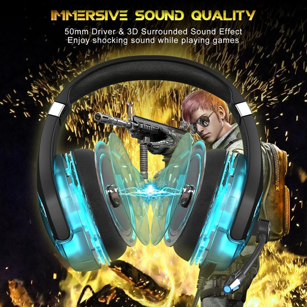 Onikuma K1 PRO 100mA 2.2m wired stereo headset