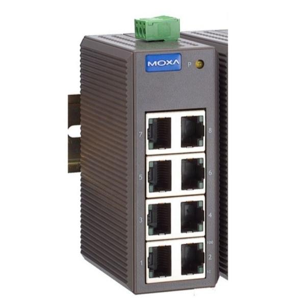 Original EDS-208 Series 8-port Entry-level Ethernet Switches with Private Mold and Full-Duplex Half-Duplex Communication
