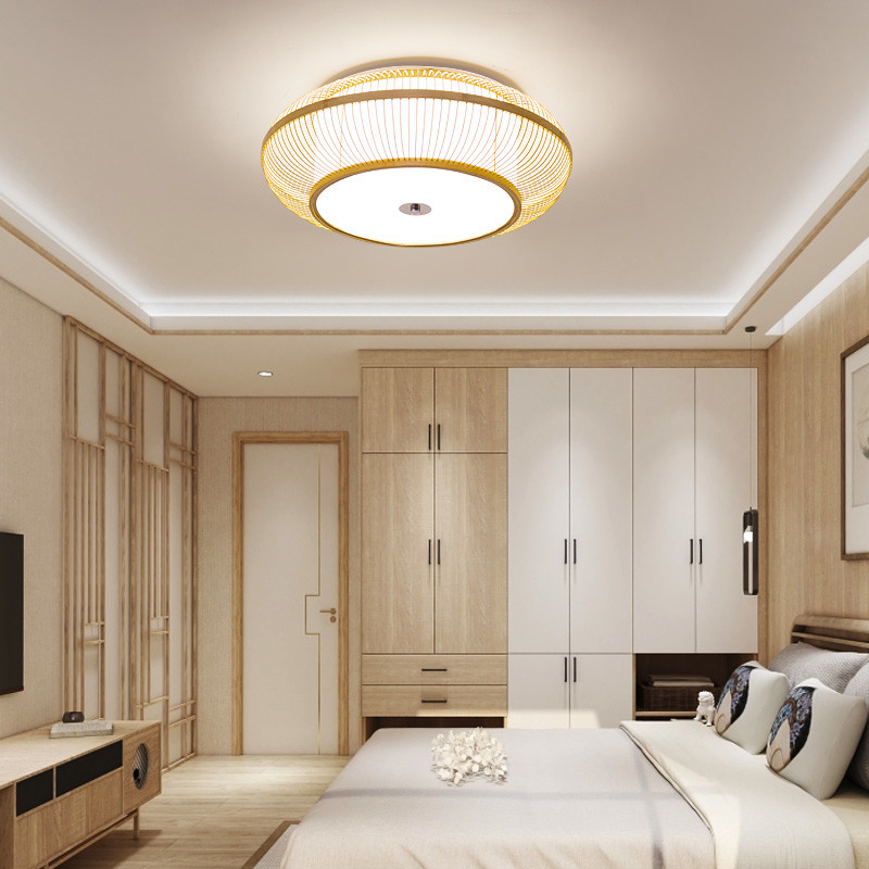 Asia Bamboo Ceiling Light Chinese Style Hanging Ceiling Lamp(WH-WA-41)