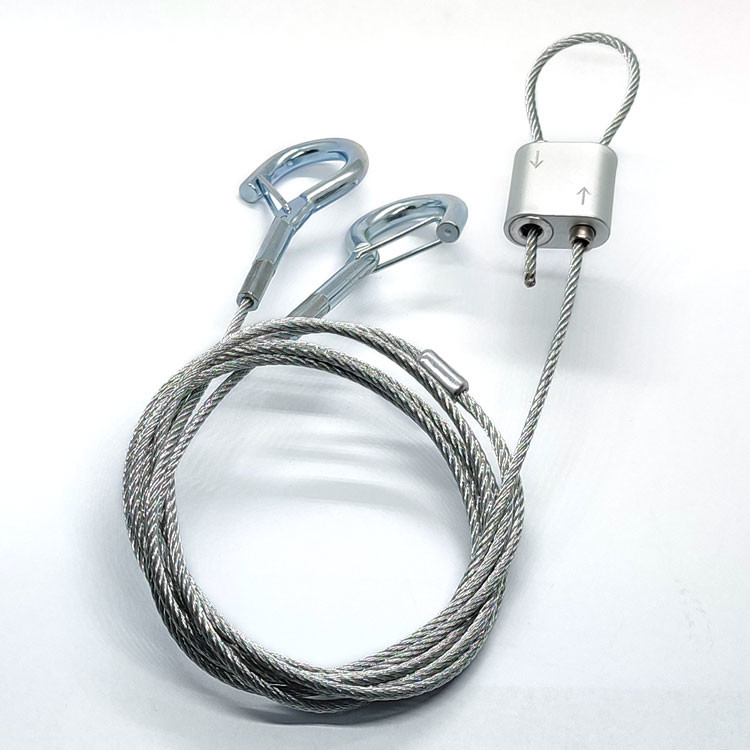 Lock Grip Small Model Cable 1.5mm Suspension Kit Industrial Fixture Hanging Hardware