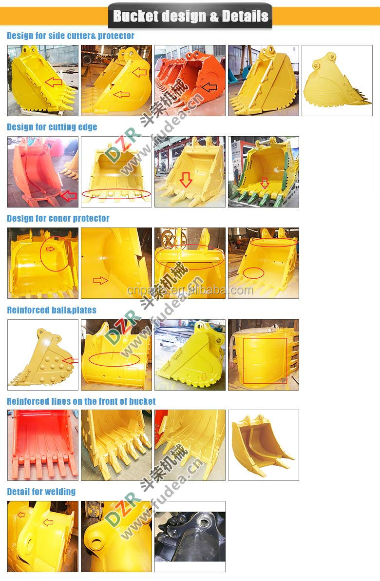 Excavator Stump Ripper for PC100 PC120 PC150 PC200 PC200LC PC240 PC280 PC300 PC350 PC360 PC400