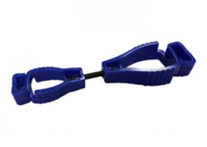 Quality Construction Workers Glove Keeper Clips , Dark Blue Safety Glove Clips for sale