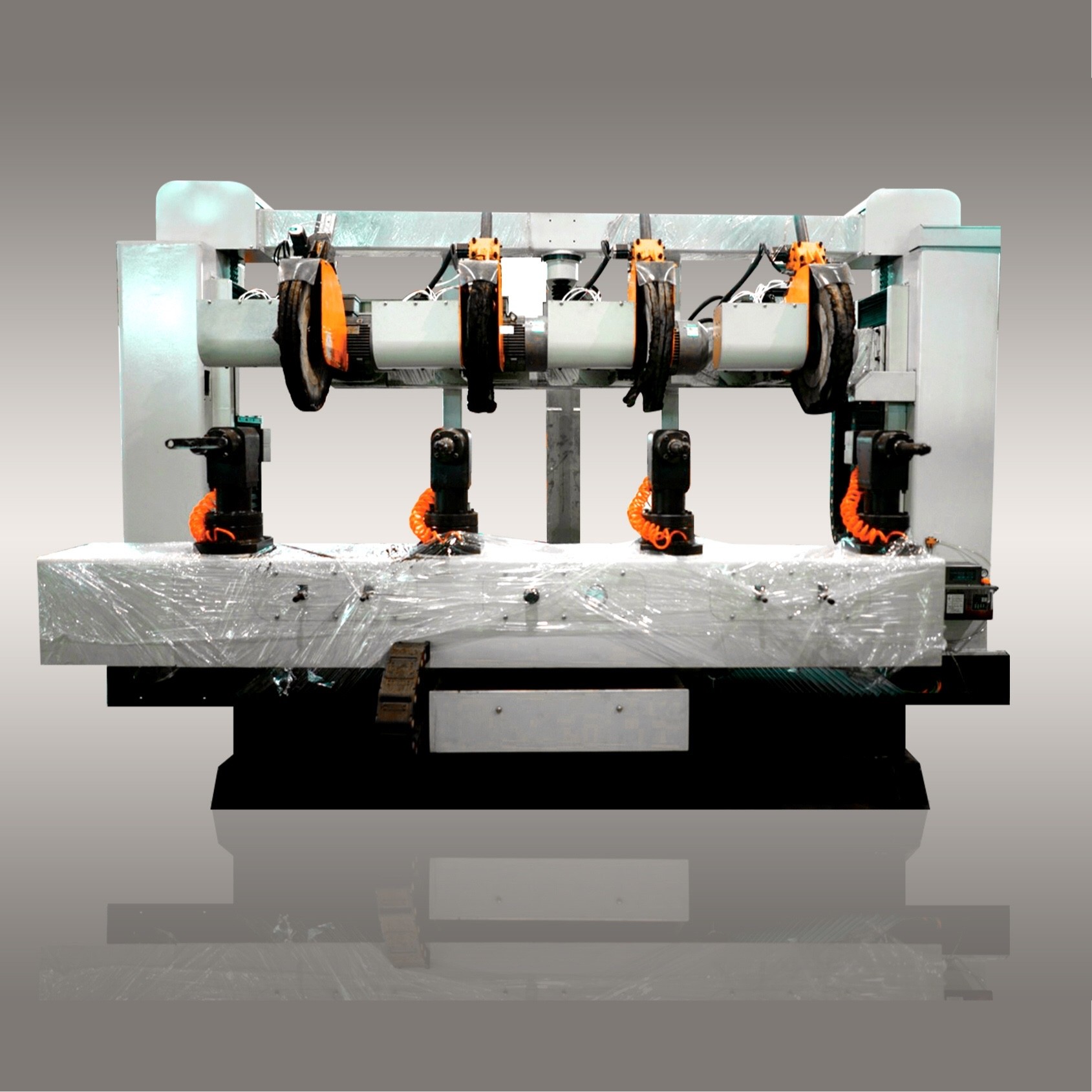 6 Axis DZ Servo CNC Automatic Polishing Machine For Bathroom Fittings