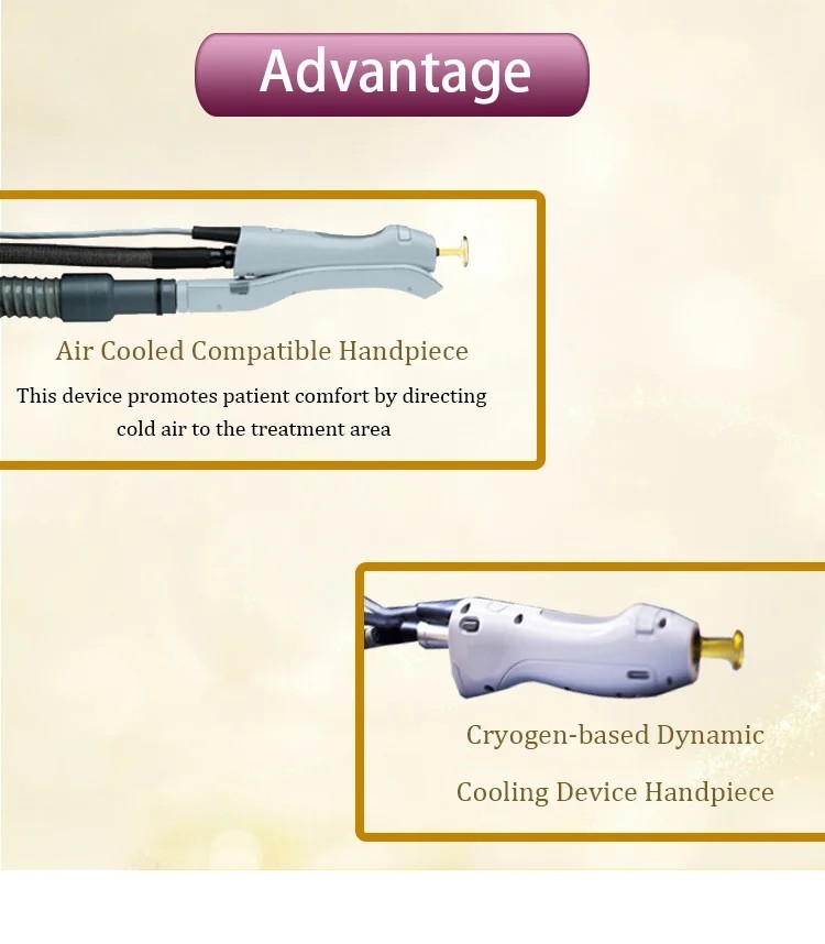 1064nm Long Pulse Nd Yag Laser Machine Vascular Removal Permanent Hair Removal