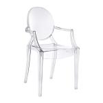Pink Acrylic Ghost Chiavari Chair Stackable Modern Hotel Furniture