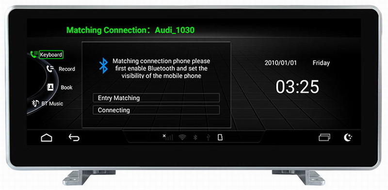 Ouchuangbo gps multimedia player for Audi Q5 2014 support BT MP3 mirror link android 8.0 OS 4+32