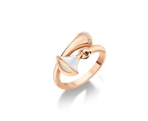 China China Jewelry Factory Gold Ring Brand Design  DIVA Rings -350830 on sale