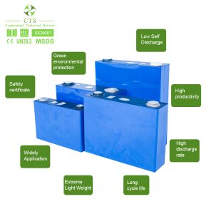 Long-Lasting 3.2v 304ah Prismatic Lifepo4 Battery Cell Durable Lithium Battery