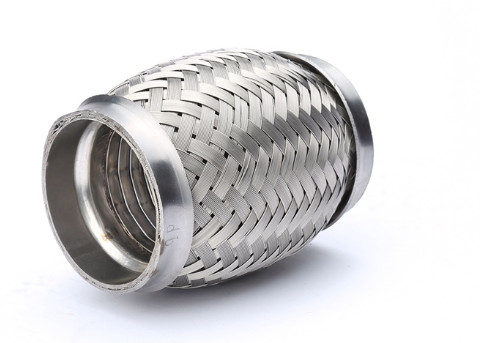 SS304 51mmx100mmx200mm Flexible Metal Exhaust Hose