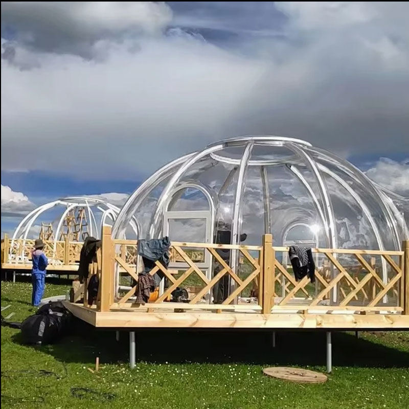 Experience the Outdoors in Comfort with Our Inflatable Bubble House Yurt Room