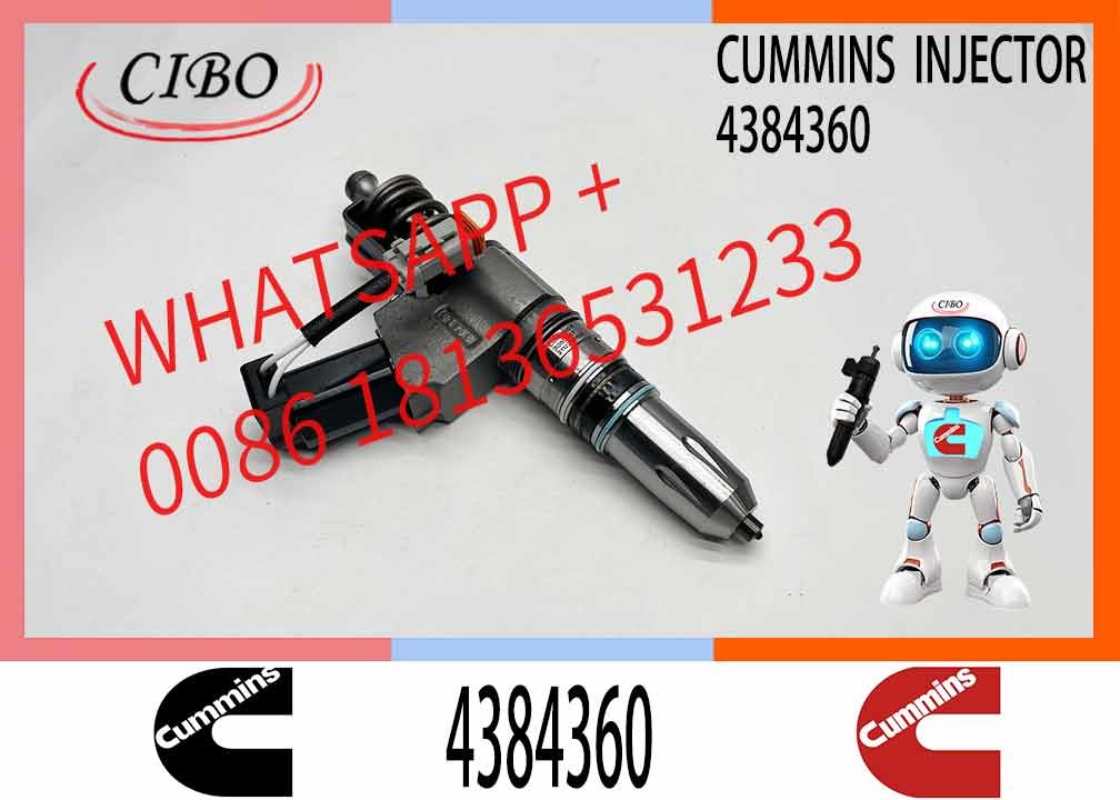 4384360 Popular Injector The Ideal Choice for Diesel Engine Fuel Common Rail Injectors