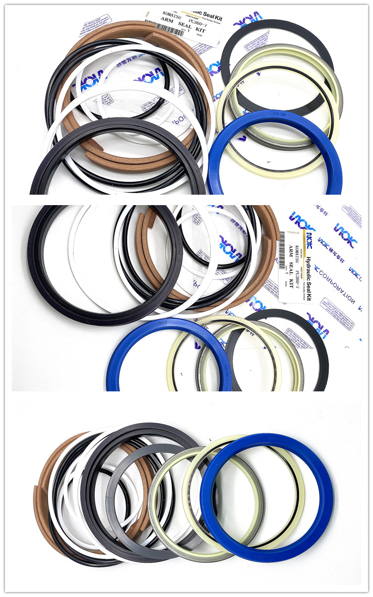 PC360 Arm Cylinder Seal Kit , 707-99-67090 Komatsu Hydraulic Cylinder Seal Kits