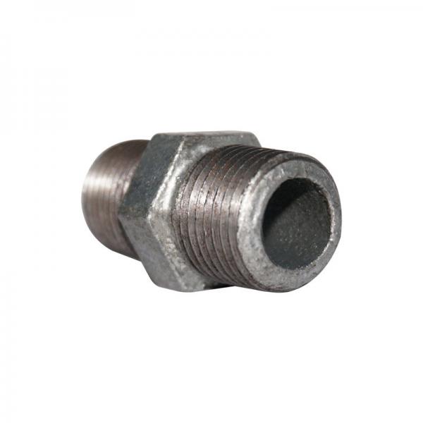 Buy Hot Dipped Natural Gas Pipe Fittings Nipple Metric Pipe Nipples Lightweight at wholesale prices