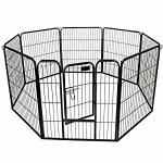Outdoor Multi Shape 80*60cm Metal Puppy Pen