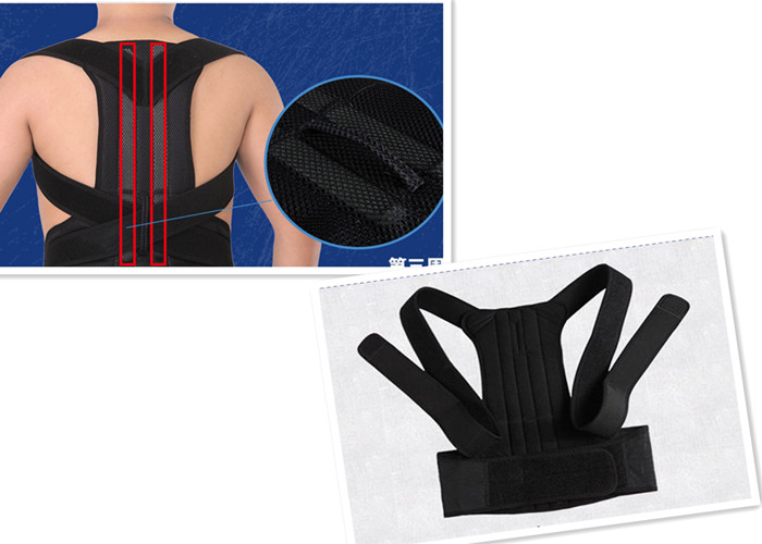 Medical Scoliosis Humpback Correction Belt / Lower Back Support Belt Spandex Material