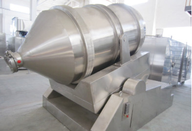 SUS304L High Speed Mixer Two Dimensions Rotary Mixer Machine For Calcium