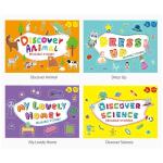 Removable Reusable Preschool Books Children Learning Toy Eco Friendly