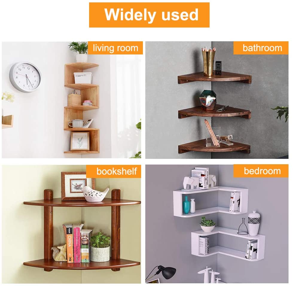 Industrial Metal Hook Iron Shelf Bracket Hung Bracket for 4-6mm Thickness and Durable