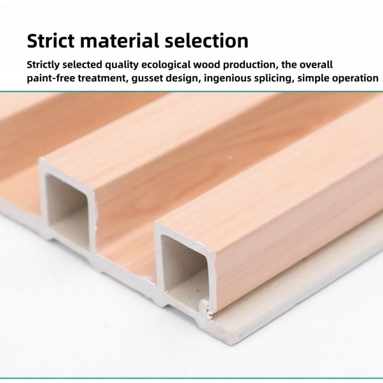 Marmol Design Slat Interiored Wall Panel for Interior Decoration Project Solution