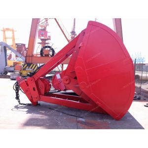 Four Rope Mechanical Clamshell Grab Bucket 10m3 Capacity C5M