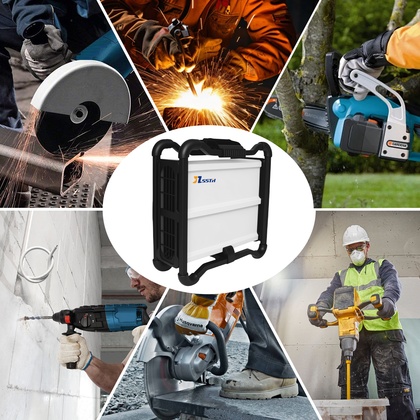 3.6KW Portable Power Station with 2600Wh Capacity and IP65 Waterproof