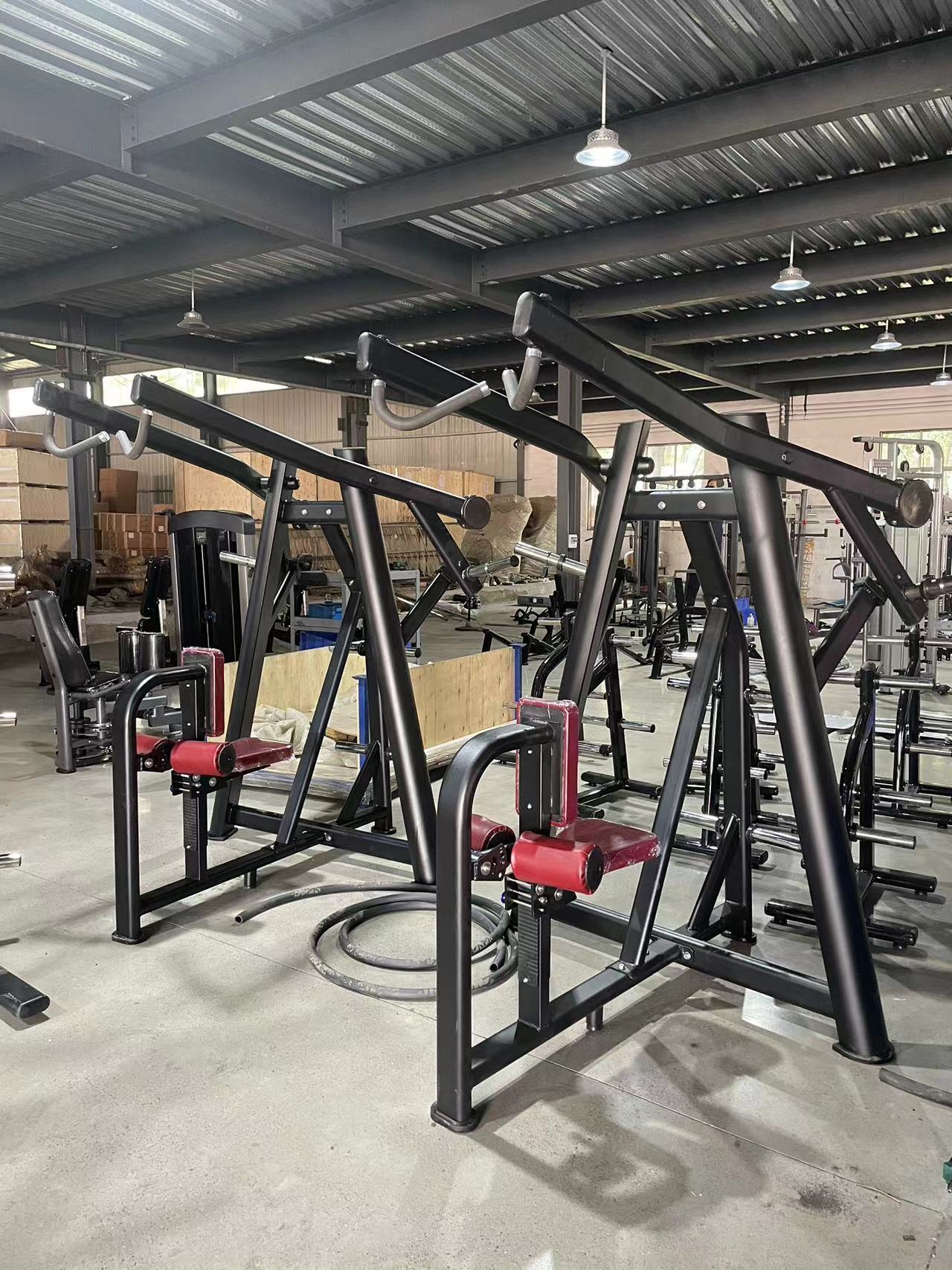 Unisex Commercial Home Gym Steel Equipment Pin Load Selection Machines for Chest Back Workout Biceps Curl