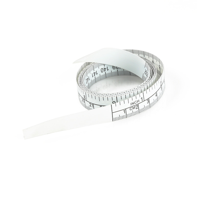 Wintape 60-Inch PE Non-PVC Measuring Meter Without Metal Ends White Flat Surface Soft Measuring Tape