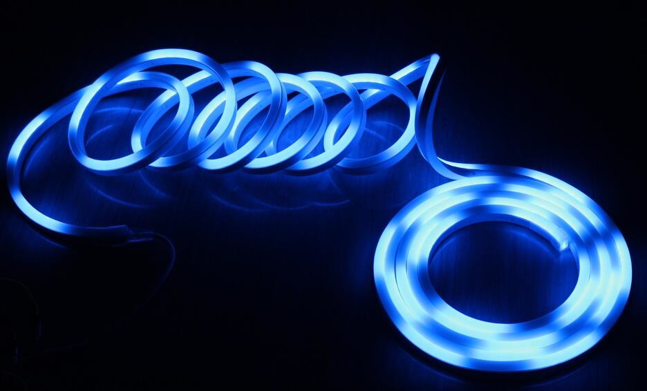 24v flat ws2811 addressable rgb led neon flexible 11x19mm digital neon rope strips