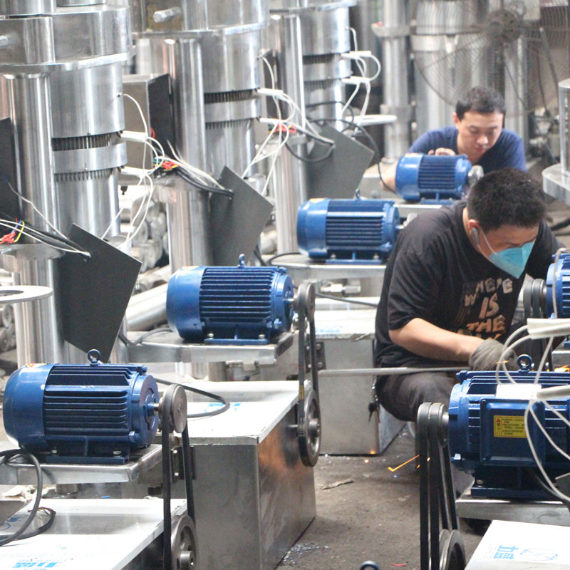 100r/Min 380v Mustard Avocado Screw Oil Press Machine