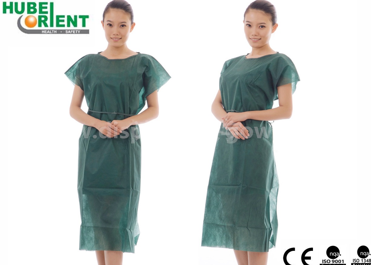 One Time Using Medical Patient Gown 105x140cm 115x150cm