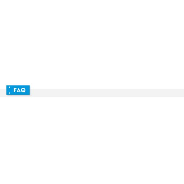FAQ section header image