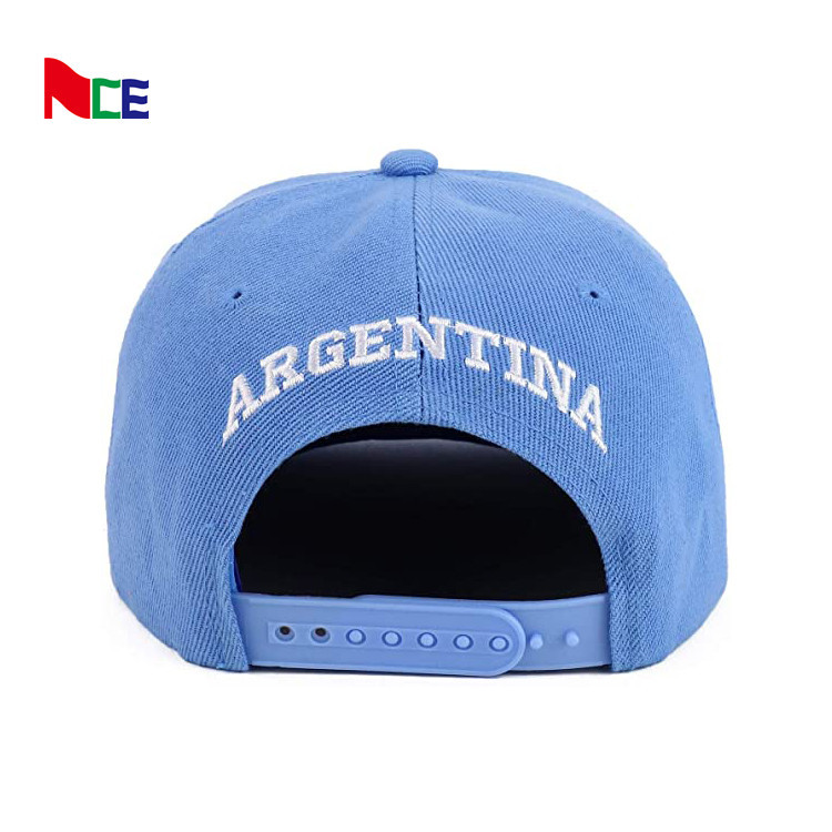 Custom Flat Brim Snapback Hats With 3D Embroidery Logos Hip Hop Snap Back Caps