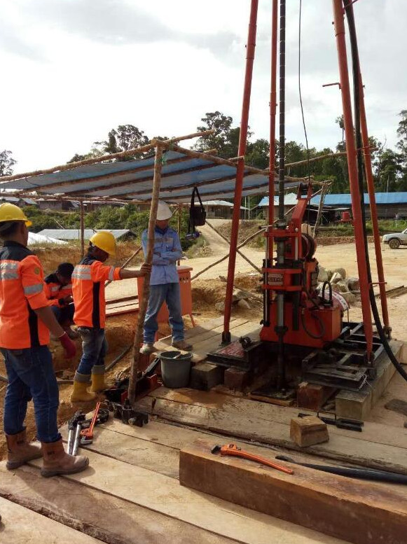 Gxy-1 Geological Exploration 50m Construction Drilling Rig