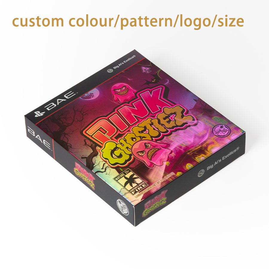 Colourful White Paperboard Game Accessories Packaging Box with Gloss Lamination Customized Thickness