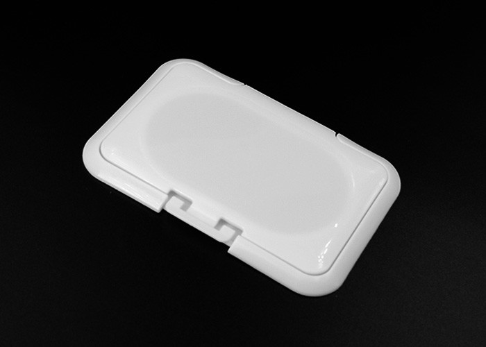 ODM Length 98mm Plastic Flip Top Cap For Tissue Pouch