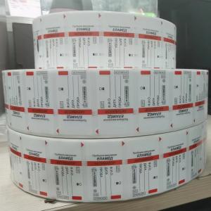 Quality Universal Compatibility Blood Tube Labels Waterproof Removable for sale